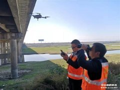 湖北鄂东高速首次采用无人机检测桥梁安全