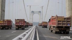 重庆白沙长江大桥顺利完成荷载试验